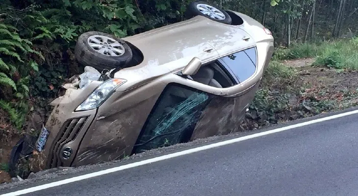 Una araña provoca un accidente de coche en Oregon