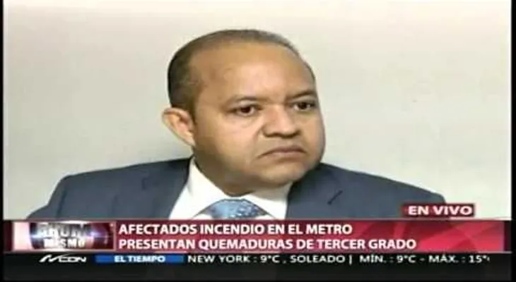19 lesionados tras hombre prenderse fuego en vagón del Metro