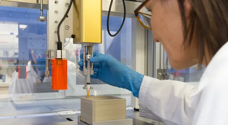 Desarrollan un remplazo de tejido biológico que puede imprimirse en 3D