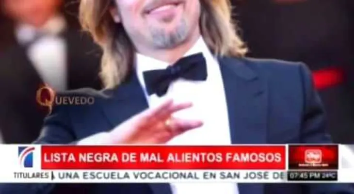 FOTOS: Lista negra de famosos acusados de tener mal aliento