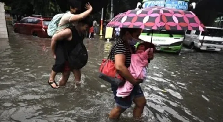 Filipinas evacúa a casi 10.000 personas por inundaciones y alerta por nuevas lluvias