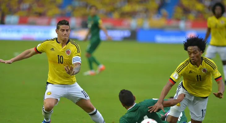James, Cuadrado y Falcao en la cima del fútbol europeo