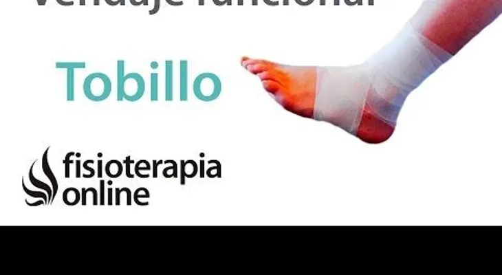 Como hacer un vendaje funcional para esguince o torcedura de tobillo