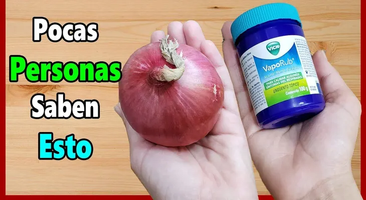 IMPRESIONANTE: Mezcla cebolla con vick vaporud. Tienes que hacerlo hoy mismo