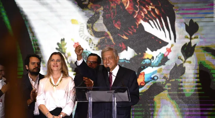 Así registra el mundo elección de López Obrador, que obtuvo un triunfo aplastante 