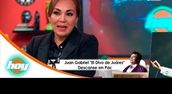 Juan Gabriel le pidió matrimonio en tres ocasiones a esta cantante; habría evitado que fuera gay (VIDEO)