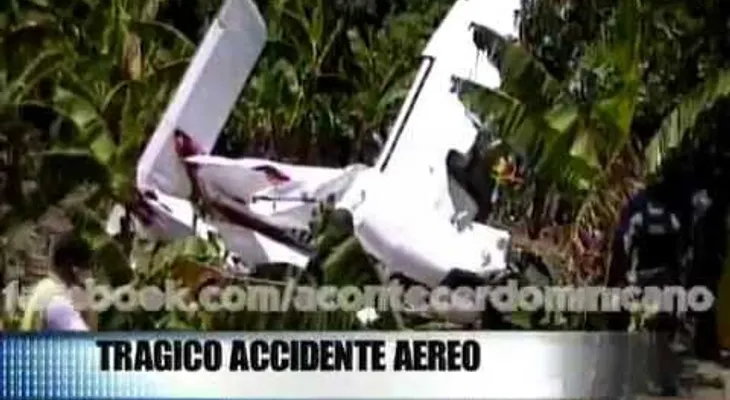 Reportaje completo: accidente de avioneta en Santiago