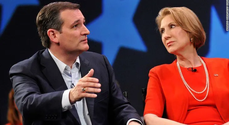 Ted Cruz nombraría a Carly Fiorina como su fórmula vicepresidencial