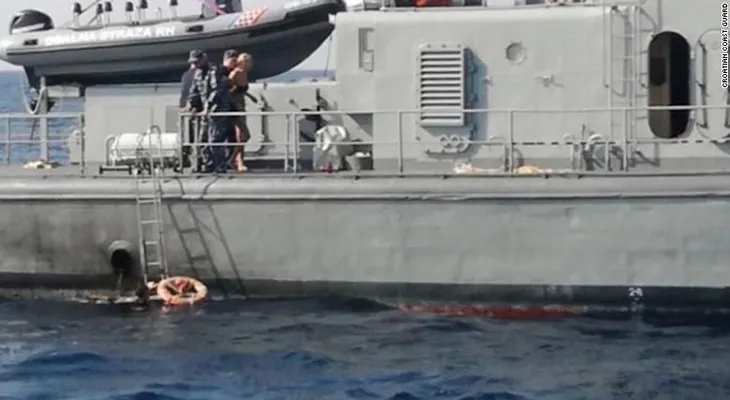 Rescatan a mujer que pasó 10 hora en el agua después de caerse de un crucero