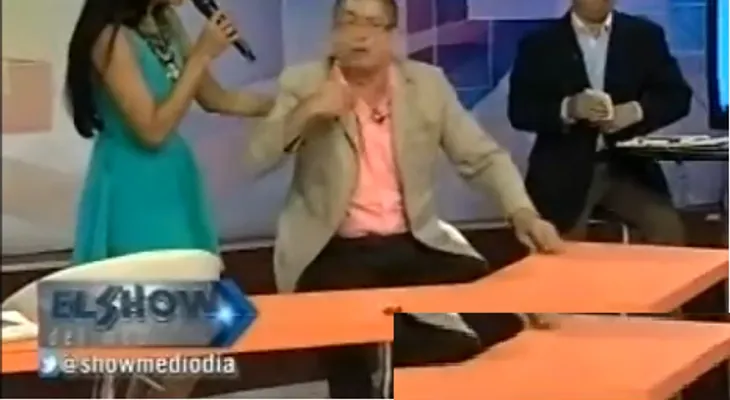 Video: Massiel Taveras e Iván Ruíz se ''tiran las cajas y los cajones'' en El Show Del Medio Día