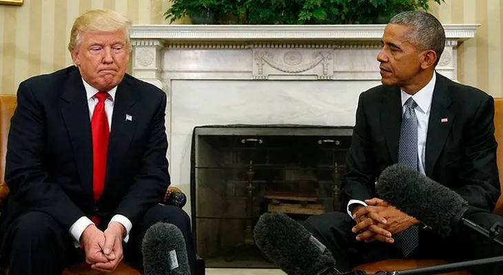 El lenguaje gestual dice toda la verdad de la reunión entre Obama y Trump 