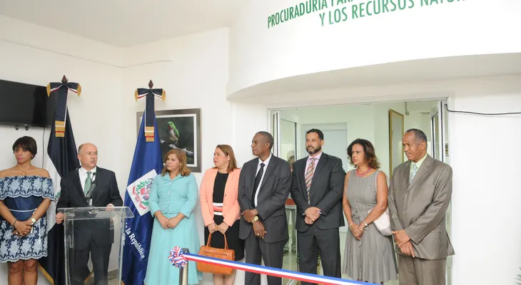 Domínguez Brito inaugura nuevas oficinas de la Procuraduría de Medio Ambiente en Gazcue