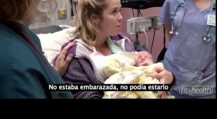 No estaba embarazada y tiene un bebé: Increíble (Video)