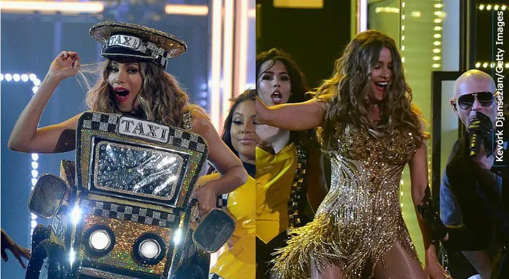 El detrás de cámaras del baile de Sofía Vergara en los Grammy (VIDEO)