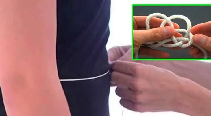 Un abdomen plano con un pedazo de cuerda, y funciona? (VIDEO)