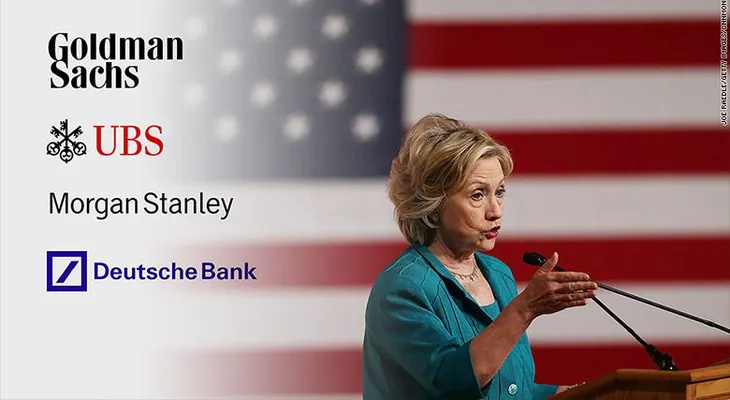 Wall Street hizo millonaria a Hillary Clinton