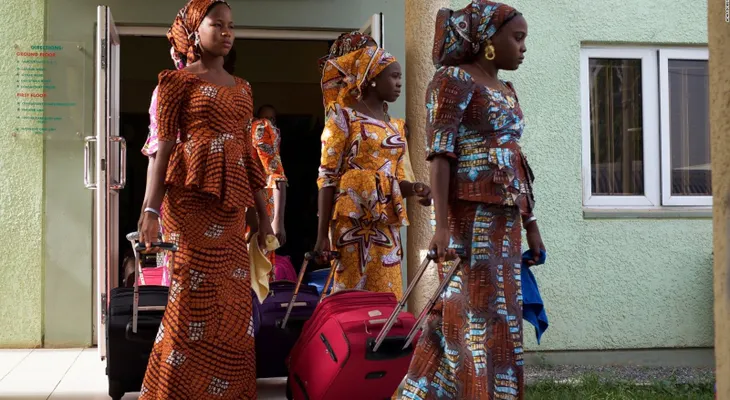 El feliz regreso a casa de las chicas de Chibok para Navidad