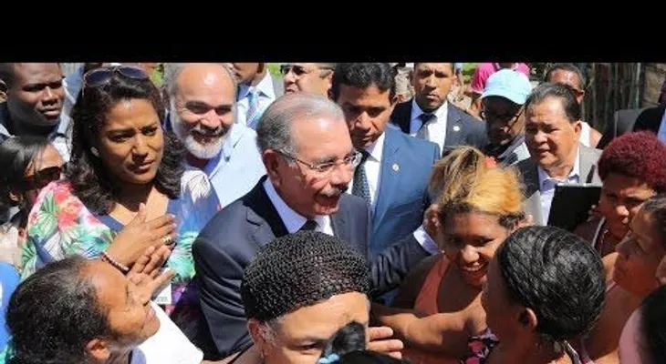 Presidente visita cañadas "El Indio" y "Guajimía" y ordena su saneamiento