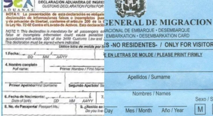 Migración y Aduanas unifican formulario de viaje para ingreso y salida de RD 