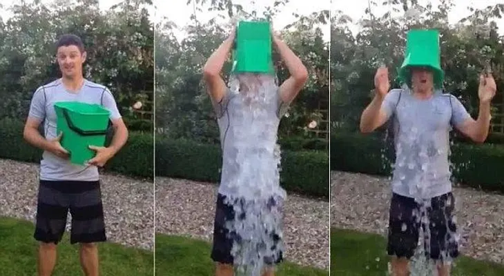 Video: Dominicanos se suman al reto del "cubetazo de agua''