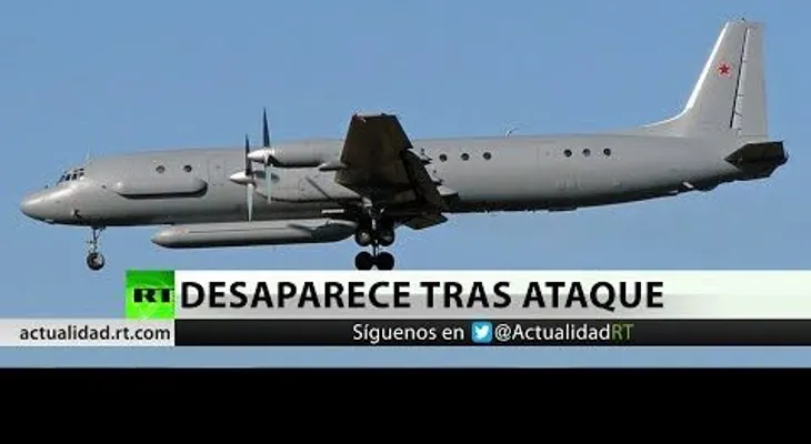 Un avión ruso con 15 militares desaparece de los radares tras un ataque de cazas israelíes a Siria