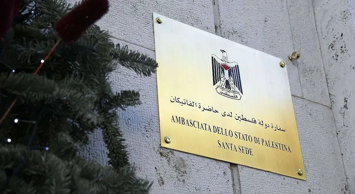 Inauguran embajada palestina en El Vaticano