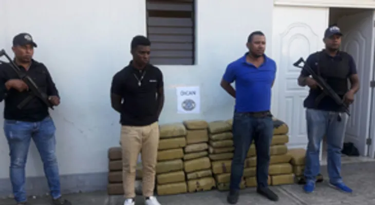 DICAN decomisa 400 libras de marihuana en carretera Baní-Azua
