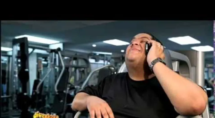 Video: El humorista dominicano Juan Carlos Pichardo en el gimnasio