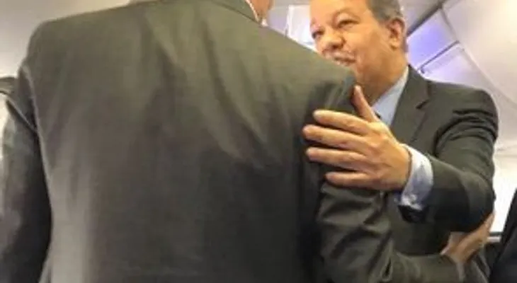 Leonel y Abinader: Es inconstitucional Ley con primarias abiertas; regresan en el mismo vuelo de NY
