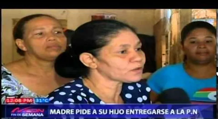Video: Mujer pide a su hijo involucrado en asalto a camión de valores que se entregue