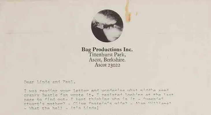 Carta de Lennon a McCartney: "Me avergüenzo la m**** que aguantamos para ser grandes"