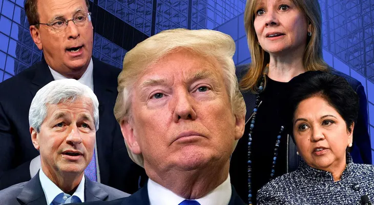 Trump desmantela consejos asesores luego de que varios líderes lo abandonaran
