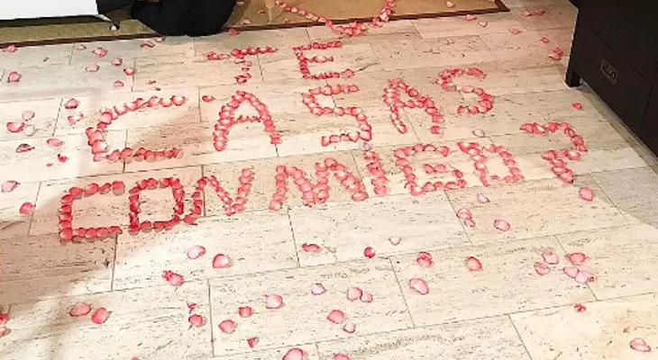 Karen Yapoort recibe una propuesta de matrimonio ¡INOLVIDABLE! de Edwin Encarnación