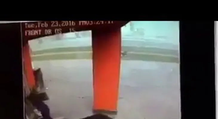 Salva la vida in extremis durante un tornado