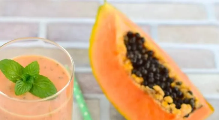 Batido de lechosa con avena #1 para adelgazar; necesita estos ingredientes