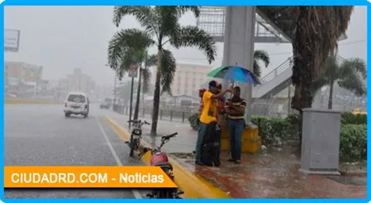 Vaguada incrementará aguaceros sobre el país