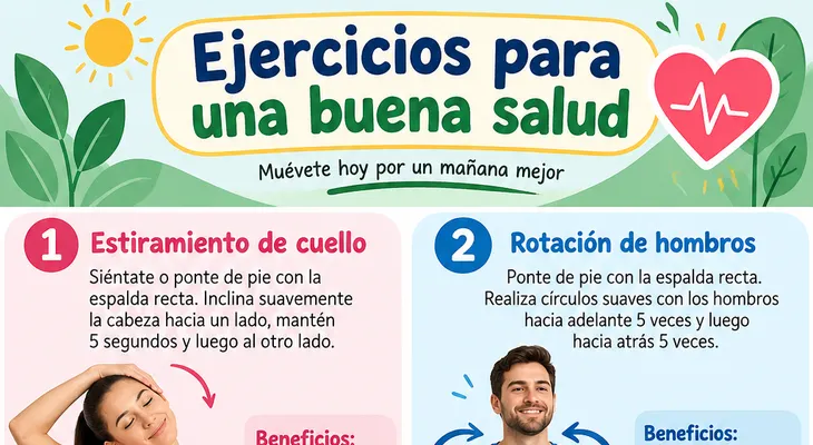 Ejercicios para mantener una buena salud