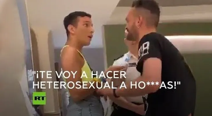 "Te voy a dar tanta hostia que la mariconería se te va a quitar; lo amenaza porque no soporta su forma de vestir 