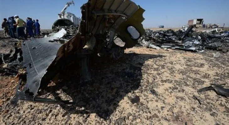 Rusia identifica 10 víctimas de accidente aéreo en el Sinaí