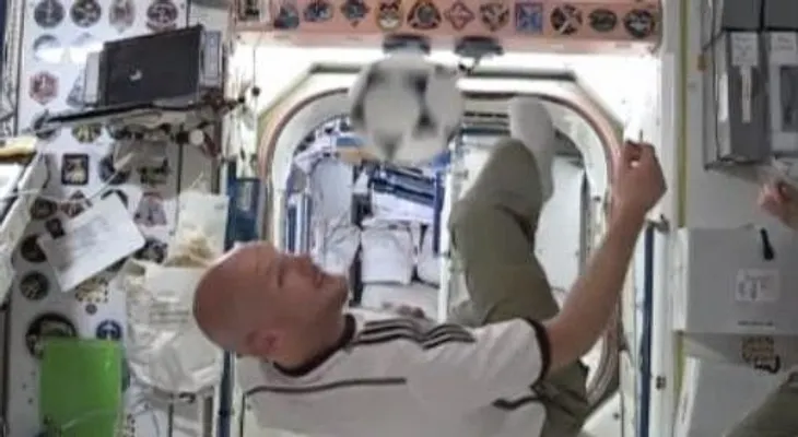 Video: así se vive el Mundial en una estación espacial