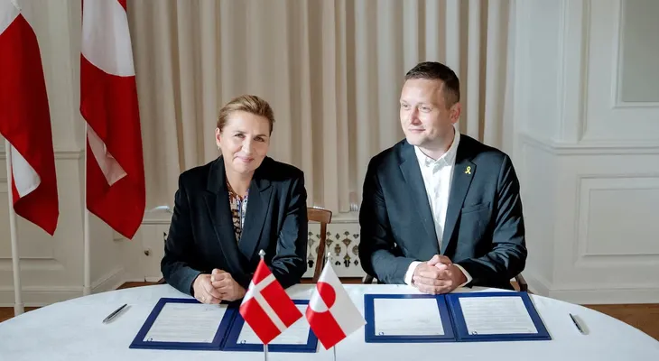 Frederiksen y Nielsen viajan a Nueva York para firmar acuerdo de seguridad sobre Groenlandia con Estados Unidos