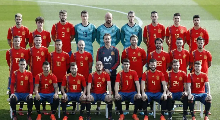 Estos son los 23 jugadores de España convocados al Mundial Rusia 2018