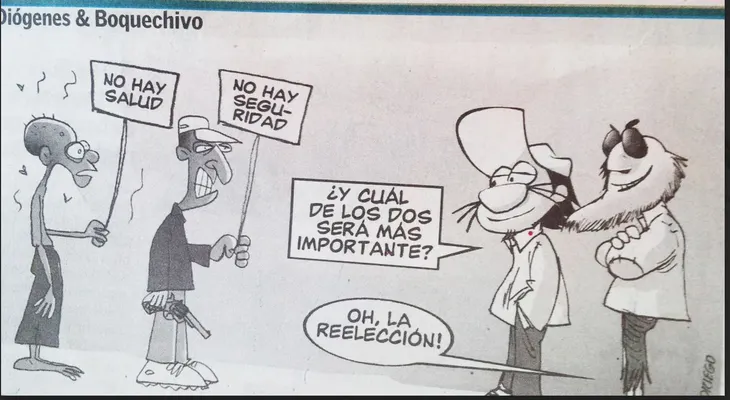 Diógenes y Boquechivo: Oh, la reelección