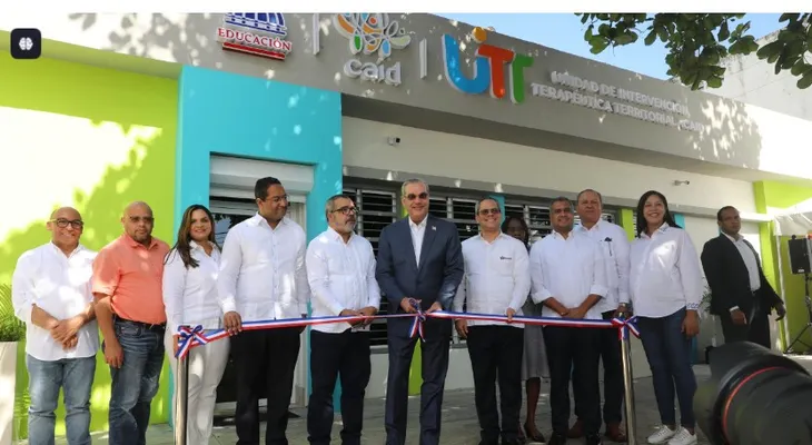 Abinader inaugura primera Unidad Terapéutica Territorial del CAID