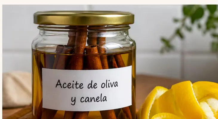 Aceite, limón y canela: aromatizante natural en tendencia
