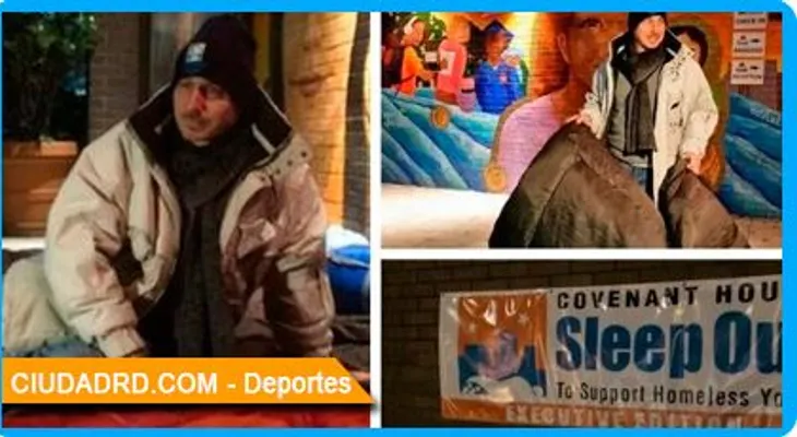 Gerente de los Yankees durme en la calle