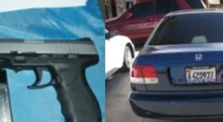Apresan cuatro que tirotearon patrulla policial desde un vehículo