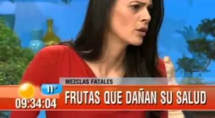 Las frutas no son malas, pero una mala combinación puede ser una BOMBA para tu salud