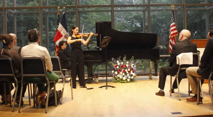 Roberto Ángel Salcedo encabeza encuentro con las autoridades del Cleveland Institute of Music