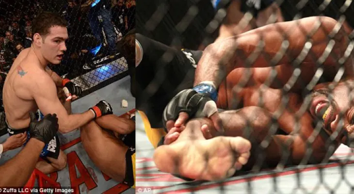  Vídeo: Espeluznante fractura de Anderson Silva en la UFC (se rompió la tibia)